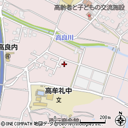 福岡県久留米市高良内町2556-19周辺の地図