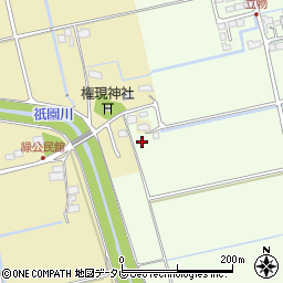 佐賀県小城市立物556周辺の地図