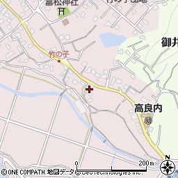 福岡県久留米市高良内町1241周辺の地図