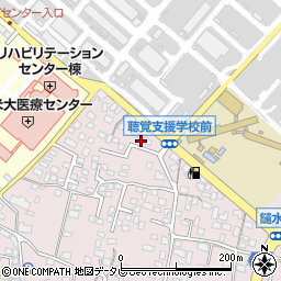 福岡県久留米市高良内町2896周辺の地図