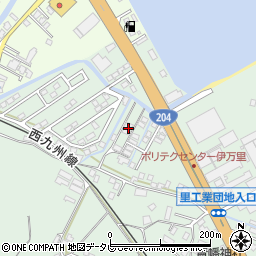 佐賀県伊万里市東山代町里366周辺の地図