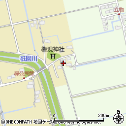 佐賀県小城市立物495周辺の地図