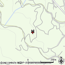 佐賀県伊万里市山代町城周辺の地図