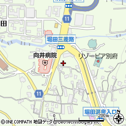 大分県別府市南立石519-1周辺の地図