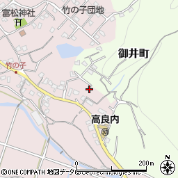 福岡県久留米市高良内町1200-13周辺の地図