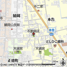 佐賀県小城市本告874-1周辺の地図