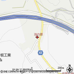 大分県玖珠郡玖珠町綾垣1038周辺の地図