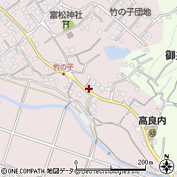 福岡県久留米市高良内町1194-4周辺の地図