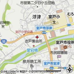 吉松旅館周辺の地図