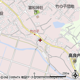 福岡県久留米市高良内町1112周辺の地図