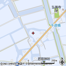 佐賀県神埼市神埼町姉川1577周辺の地図