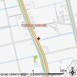 佐賀県神埼市荒堅目814周辺の地図