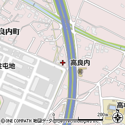 福岡県久留米市高良内町2589周辺の地図