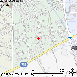 福岡県久留米市津福本町1688-47周辺の地図