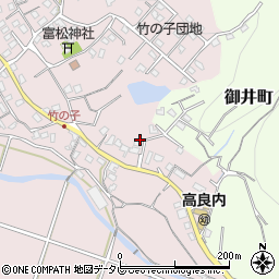 福岡県久留米市高良内町1200-18周辺の地図