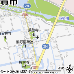 佐賀県佐賀市兵庫町渕2615-2周辺の地図