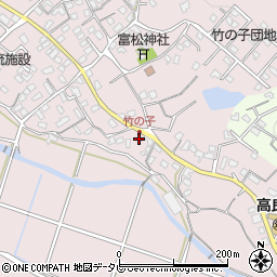 福岡県久留米市高良内町1113-1周辺の地図