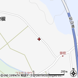 愛媛県宇和島市三間町曽根467周辺の地図