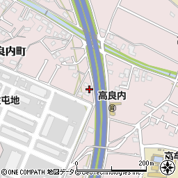 福岡県久留米市高良内町2589-11周辺の地図