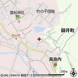 福岡県久留米市高良内町1200-21周辺の地図