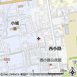 佐賀県小城市西小路263周辺の地図