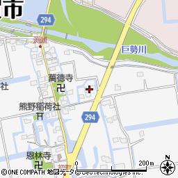 佐賀県佐賀市兵庫町渕2592周辺の地図