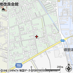 福岡県久留米市津福本町1688-11周辺の地図