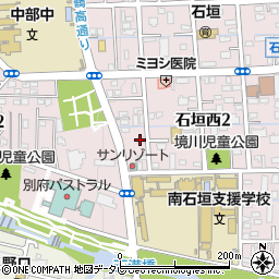 浜田コーポ周辺の地図
