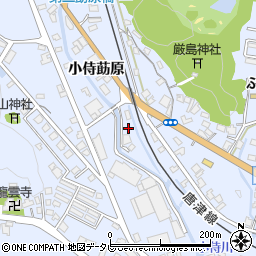 佐賀県多久市北多久町周辺の地図