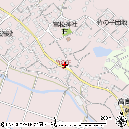 福岡県久留米市高良内町1166周辺の地図