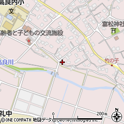 福岡県久留米市高良内町1131周辺の地図