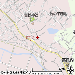 福岡県久留米市高良内町1172-4周辺の地図