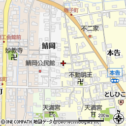 佐賀県小城市本告846-2周辺の地図