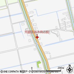 佐賀県神埼市荒堅目810周辺の地図