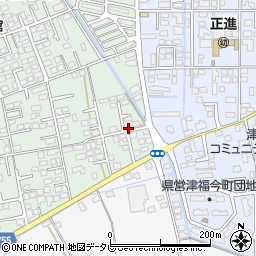 福岡県久留米市津福本町1686-113周辺の地図