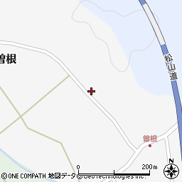 愛媛県宇和島市三間町曽根1170周辺の地図