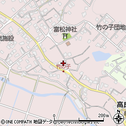 福岡県久留米市高良内町1168周辺の地図