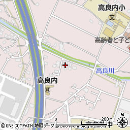 福岡県久留米市高良内町2569-3周辺の地図