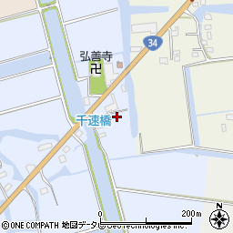 佐賀県神埼市神埼町姉川1348周辺の地図