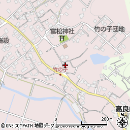 福岡県久留米市高良内町1169周辺の地図