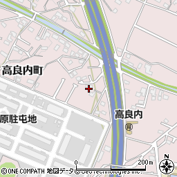 福岡県久留米市高良内町2597周辺の地図