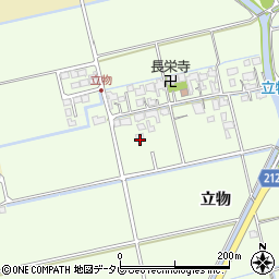 佐賀県小城市立物811周辺の地図
