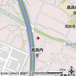 福岡県久留米市高良内町2569周辺の地図