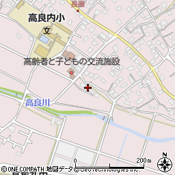 福岡県久留米市高良内町1071周辺の地図