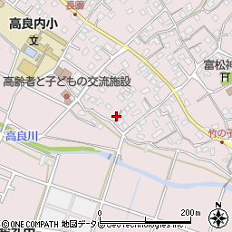 福岡県久留米市高良内町1061周辺の地図