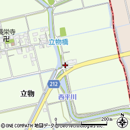 佐賀県小城市立物953-1周辺の地図