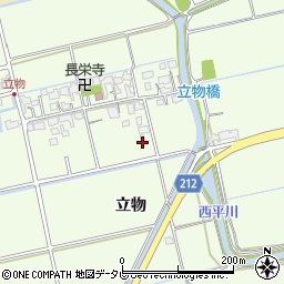 佐賀県小城市立物924周辺の地図