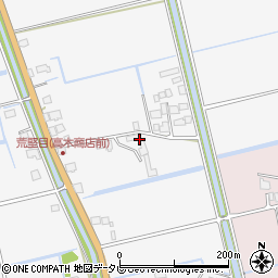 佐賀県神埼市荒堅目803周辺の地図