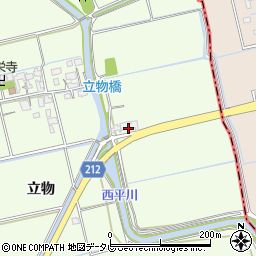 佐賀県小城市立物988周辺の地図