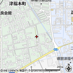 福岡県久留米市津福本町1686-81周辺の地図